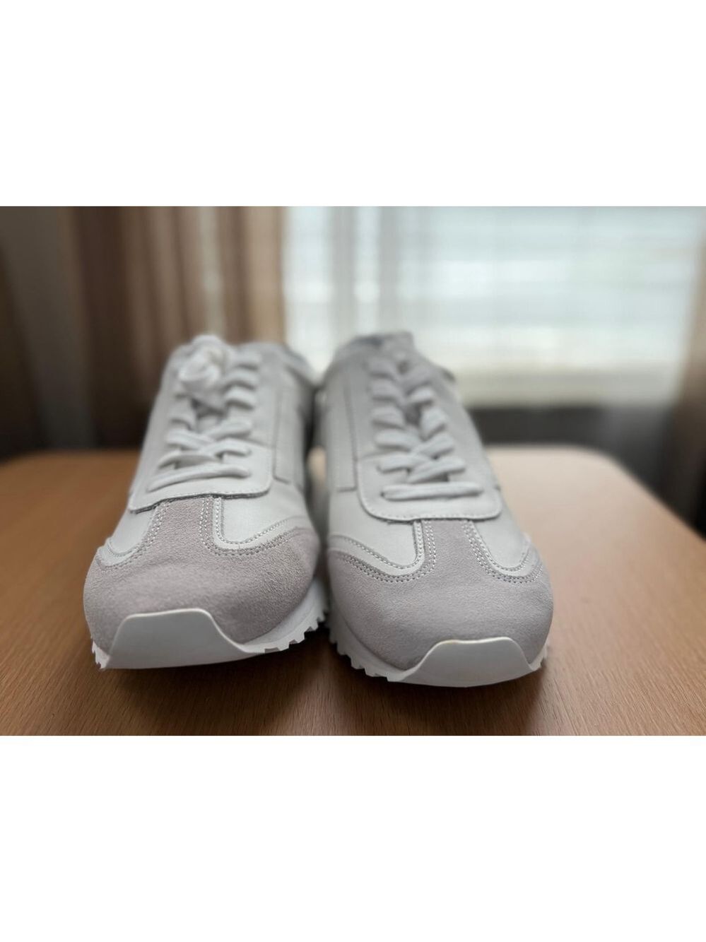 Franco Sarto Womens Matera Suede Leather Casual Sneakers SZ 9.5 M WHITE - Picture 7 of 12